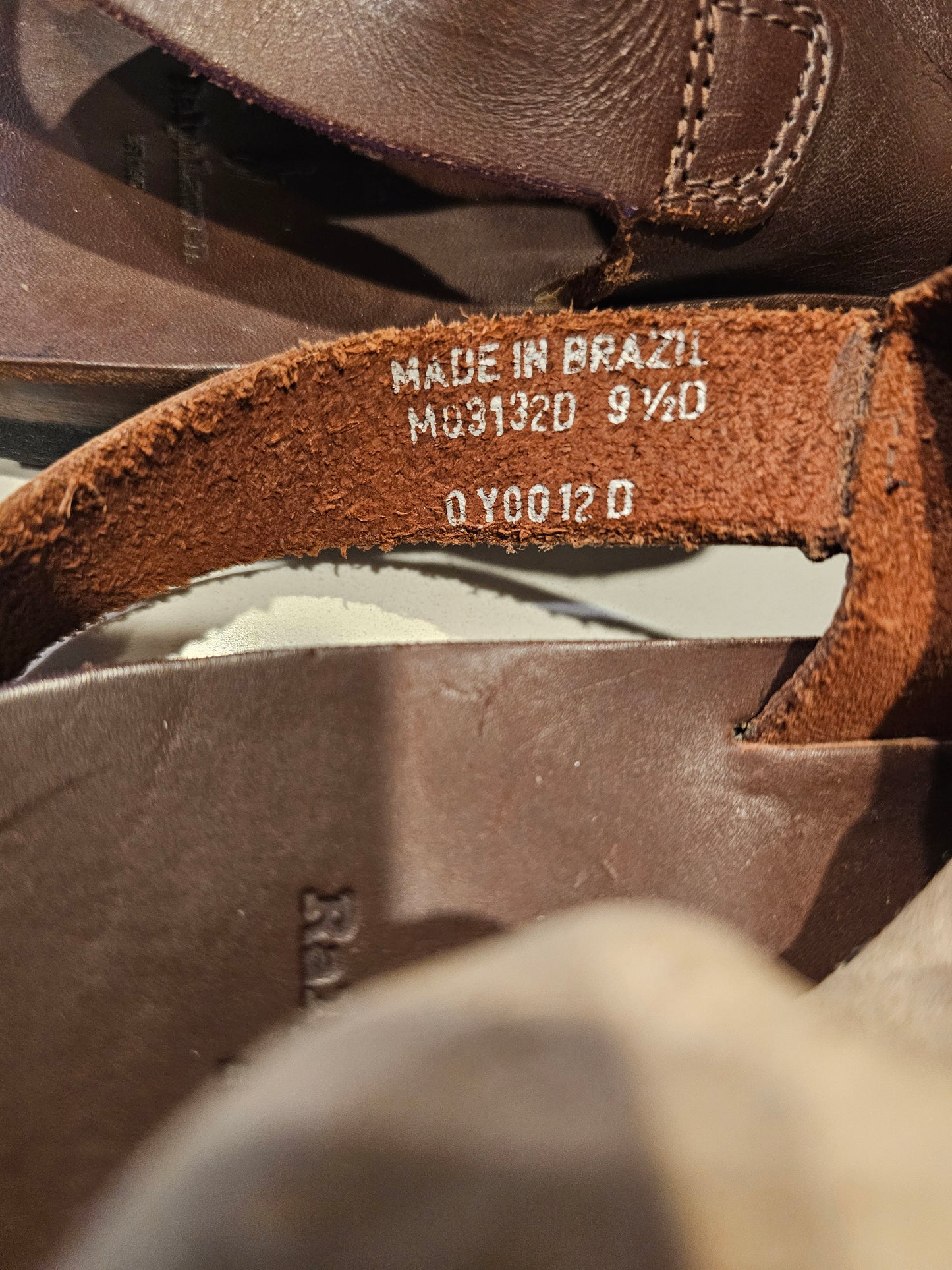 Polo by Ralph Lauren Men's Leather Slide Sandal - Classic Comfort & Luxury 9.5
